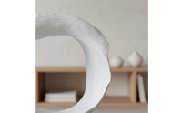Abstract Wave Sculpture Elegant Wave Sculpture Gold Decorative Home Decoration for Office