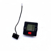 All-in-Single Monitoring Stationary Bike Computer Automatic Scan Function Stationary Bike Display Console Easy to Install Exercise Machine Heart Rate Monitor Sturdy Construction for Indoor Cycling