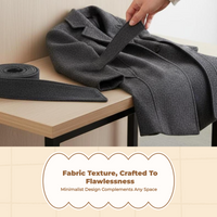 Wool Cloth Belt, Black Waist Tie, Sports, Party