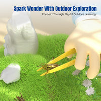 Children's Observation Box, Outdoor Investigator Set with Magnifier, Compass, Binoculars, Exploration Toy
