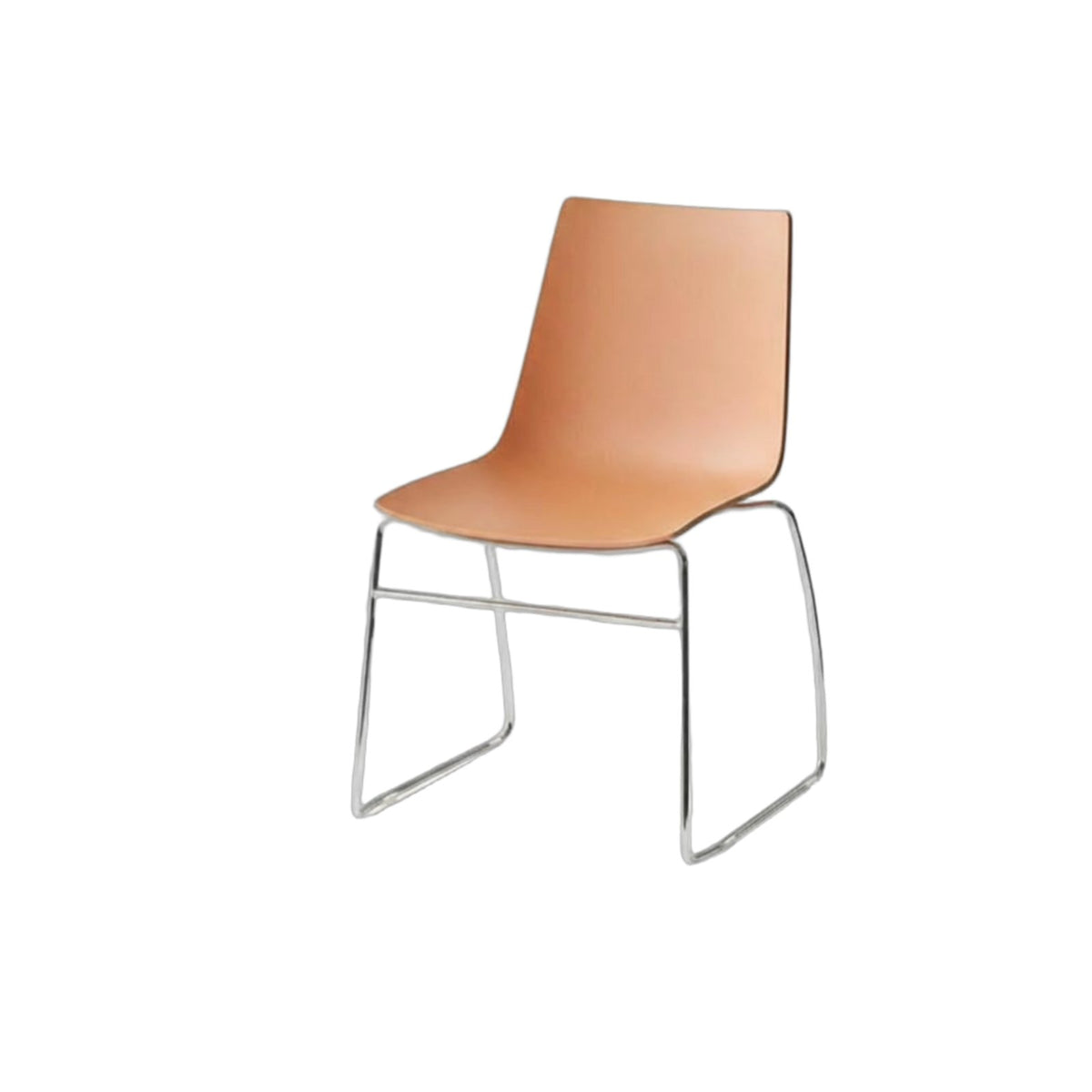 Minimalist design Stackable Shell Chair Multi-Purpose Armless stackable Chair Easy to Clean Seating Furniture Space-Saving Design for Business Owners, Event Attendees, Meeting Room, Cafeteria, Reception Area, Classroom