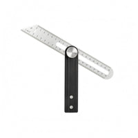 Adjustable Angle Ruler Stainless Steel Body Woodworking Angle Ruler for Workshop
