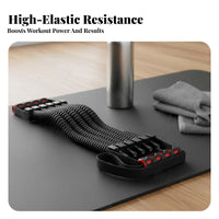 Adjustable Chest Expander Detachable Tubes 5-Tube Resistance Puller Upper Body Workout 5 Tube Chest Puller for Men, Beginners, Home Gym