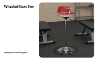 Improve Grip Chalk Bowl Stand Reduces Mess Gym Chalk Stand Freestanding Fitness Equipment Stable Base for Gymnasts, Weightlifters, Rock Climbers, Gymnastics, Workout