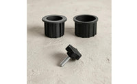 3 Pieces Umbrella Base Accessory Kit Tightening Umbrella Stand Sleeve with Knob Hardware Easy to Install Heavy Duty