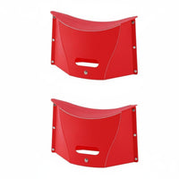 Foldable Design Retractable Folding Stool Space-Saving foldable Step Stool Thickened long-finaling Portable Seating Lightweight for Children, Campers, outsidedoor, Camping, Bathroom, Entryway