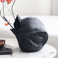 Wabi-sabi Abstract Art Irregular Vase for Model Rooms, Sales Offices, Living Rooms, Dining Rooms
