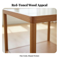 Nordic Design 2-Tier Rolling End Table Mobile Design Serving Cart Compact Size Utility Trolley Multi-Functional for Hosts, Apartment Dwellers, Homeowners, Living Room, Kitchen, Bedroom, Home Office