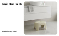 Thickened Design Stackable Plastic Stool multifunctional Utility Stepping aid multifunctional Small Seat Lightweight for Children, Families, Bathroom, Entryway, Living Room, Kitchen