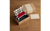 1:12 Scale Sofa European Style Dollhouse Living Room Sofa Ornate Backrest Miniature Wooden Chair Set