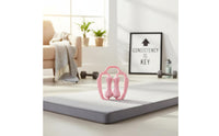3D Textured Rollers Circular Leg Massager Adjustable Width Massage Tool Ergonomic Design Fitness Equipment for Post-Workout