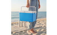 Camping Ice Box Thermal Insulation Portable Hard Chiller Portable Insulated Chiller Sturdy Construction Outdoor Gear for Campers