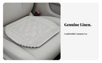 Backless Seat Bottom Cover Universal Fit Rear Seat Bottom Pad Breathable Easy to Install for Car Owners, motorists, SUV, pickup