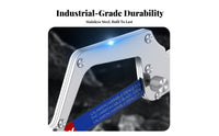 Mini Hacksaw Lightweight Small Hand Saw Ergonomic Grip Compact Hand Saw for DIY Enthusiasts, Homeowners, Carpentry, Metalworking, Home Repair
