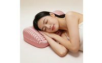 Contoured Air Pillow Breathable Neck Pillow Ventilated Support Cushion Ergonomic for Sleeping