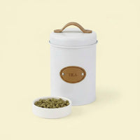 3 Pieces Labeled Containers Tea Coffee Sugar Container Set Space Saving Airtight Storage Container