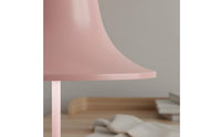 Bell Shaped Table Lamp Energy-Saving Portable Bedside Light Nordic Style Modern Accent Lamp for Bedroom, Study Room, Cafe