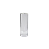 8 Pieces High Clarity Acrylic Cylinder Riser Multi-Purpose Transparent Acrylic Pedestal Polished Surface Clear Cylinder Pedestal Lightweight