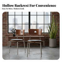 Space-Saving Design Stackable Upholstered Chair Ergonomic Backrest Dining Seat multipurpose Use Indoor Seating half-centuryhalf-century-era Modern design for Adults, Homeowners, Interior Decorators, Living Room, Bedroom, Home Office, Restaurant