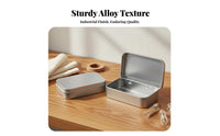 Long-Lasting Suona Mouthpiece Box Sturdy Metal Mouthpiece Storage Tin Large Capacity for Musicians, Music Students, Performances