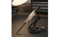 Alligator Clip Test Pen Transparent Handle Automotive Test Pen Electrical Tip Tester 190 Mm