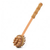 Manual Massage Hammer Portable Back Massage Hammer with Long Handle Handmade