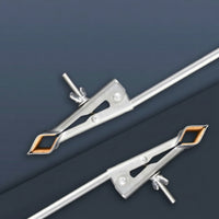 Scientific Support Stand Stainless Steel Lab Stand with Clamp Stable for Students