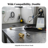 M14 Pressure Washer Adapter Solid Brass Pressure Washer Quick Connect Adapter