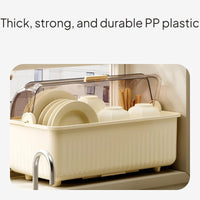 Dish Rack Kitchen Organizer with Draining System