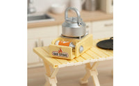 Miniature Camping Furniture Set Realistic Design Dollhouse Hiking Furniture Set Easy to Arrange Doll House Decor