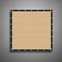 Long-Lasting Rectangular Shade Sail Heavy-Duty Shade Sail with Bungee Balls Protection Sunshade Residential for Backyard