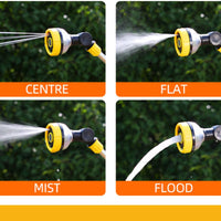 Hose Spray Nozzle with Adjustable Head Metal for Gardeners