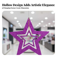 Layered winged decoration ornament Atmosphere maker winged decoration light reflector Creative Design