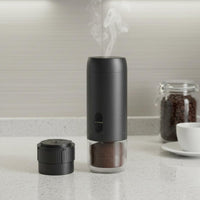 Portable Espresso Maker Compact & Lightweight 2-in-1 Espresso Maker 20 Bar High Pressure Electric Compact Coffee Make Machine for Jet-Setters