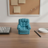 Stress Relief Toy Miniature Sofa Compact & Cute 3D Printed Mini Sofa Fine Texture Miniature Couch High Simulation for Collectors