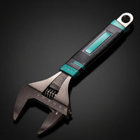 Adjustable Wrench Thickened Adjustable Spanner Wrench with Hanging Hole Wide-Opening Tool Heavy-Duty for DIYers, Workshop