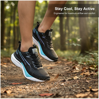 Men's Breathable Mesh Running Shoes Lightweight Non-Slip Outdoor Casual Sneakers