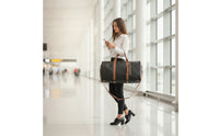 Suit Travel Bag Spacious Garment Bag Rectangular Adjustable for Travelers, Business Trips, Weekend Getaways