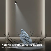 Aesthetic Design Simulation Qinglong Stone Easy Installation PU Foam Landscaping Stone Versatile Decoration PU Foam Fake Rock Long-Lasting for Interior Designers, Event Planners, Gardens, Courtyards, Parks, Poolside