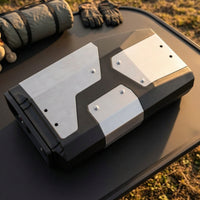 Motorcycle Side-Mounted Storage Box Universal-Fit with Key for Long-Distance Riding