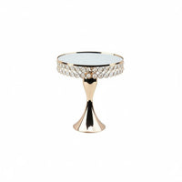 Elegant European Design Wedding Dessert Tray Stand Luxury Cupcake Display Tray Sturdy Metal for Restaurant