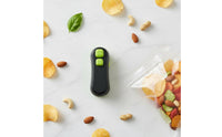 Airtight Seal Portable Heat Sealer Back Handheld Bag Sealer with Cutter Electric Bag Resealer for Travel, Camping