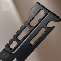 Flat Disc Rotor Wrench Compact Rotor Truing Wrench Easy to Carry Disc Brake Alignment Tool Lightweight for Cyclists, Mechanics, Roadside, Workshop