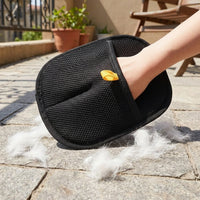 Car Seat and Furniture Pet Hair Remover with Brush Cloth Material, Double Sided Cat Hair Remover for Clothes, Dog Grooming and Pet Care Tool
