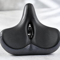 Comfort Bike Seat Ergonomic Wide Bike Saddle Textured for Commuters