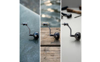 Fishing Reel Handle with Spherical Knob Screw-in Fishing Reel Handle Accessory CNC-Machined Waterproof for Anglers