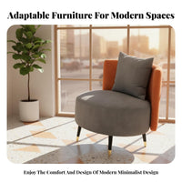 3 Pieces Modern Design 3-Piece Lounge Suite Light Luxury Aesthetic 3-Piece Sofa and Chair Set Minimalist design Reception Seating Sturdy framework for Interior Designers, Business Owners, Apartment Dwellers, Meeting Area, Lobby, Living Room