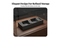 Portable Jade Bracelet Storage Tray Lightweight Slotted Bangle Display Tray Flexible Slots for Retail Stores, Trade Shows, Countertops