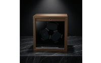 Wooden Watch Winder Box Rotating Automatic Watch Winder Compact Display Case Tabletop for Dresser, Bedroom