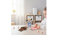 Punched Holes Animal Threading Board Fine Motor Skills Wooden Lacing Board Finger Dexterity Learning Toy Hand-Eye Coordination
